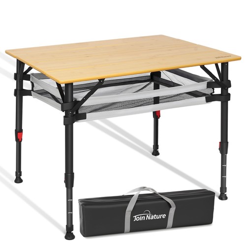 Campingtisch klappbar bambus - klappbar,,