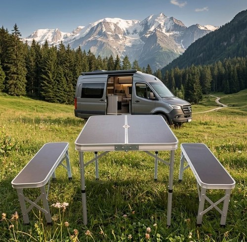 Campingtisch set green hill - campingtisch,