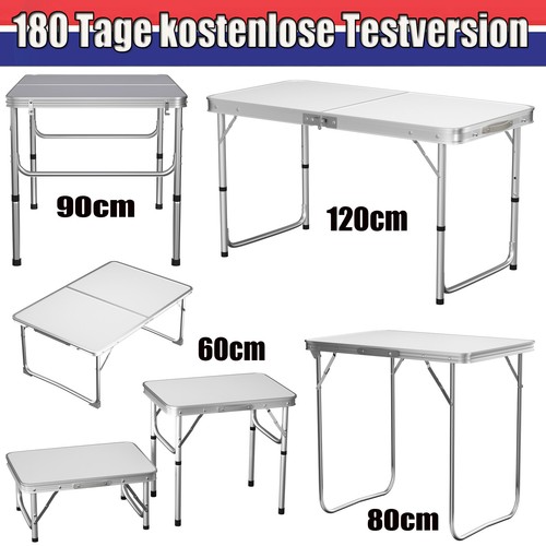 Campingtisch klapptisch - campingtisch,