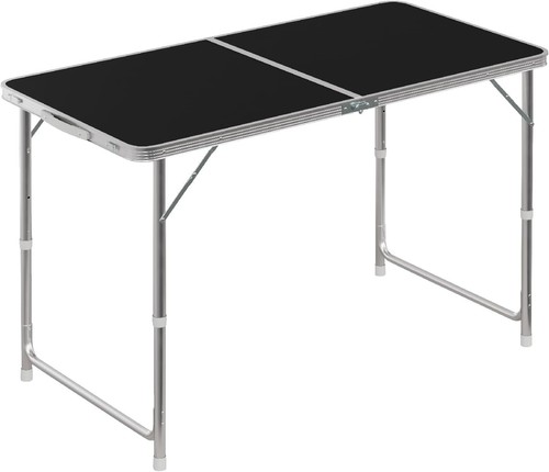 Campingtisch schwarz 120 - campingtisch, x
