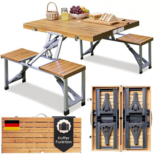 Casaria campingtisch mit - campingtisch,